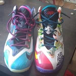 Nike Mens Lebron 11 Premium 'What the Lebron